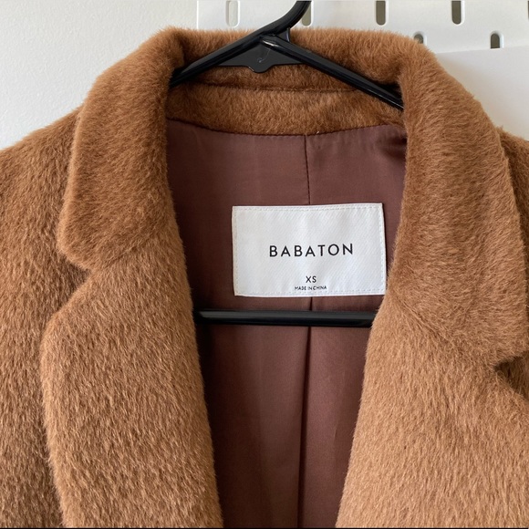 Babaton fuzzy stedman jacket - Picture 3 of 5